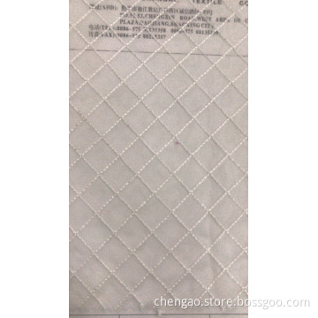 White Square Polyester Stickstoff